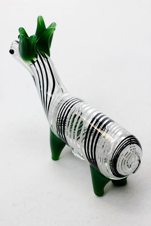 Standing Deer Large glass hand pipe Glass Pipe ONE