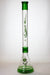 24" Genie 9 mm color accent wide base bong- - One Wholesale