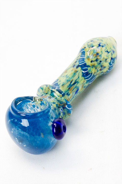 4.5" soft glass 5880 hand pipe Glass Pipe ONE
