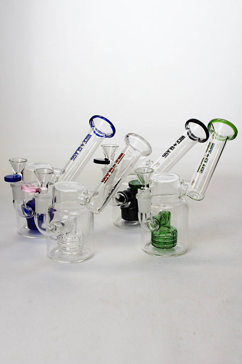 7 in. NG 2-in-1 shower head bubbler Glass Rig ONE