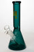 10" Infyniti color tube glass water bong-Teal - One Wholesale