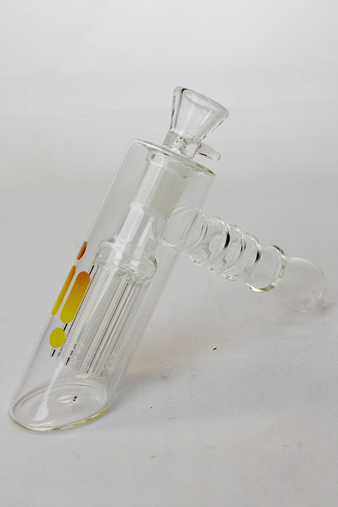 7" Infyniti Six-finger diffused hammer bubbler- - One Wholesale
