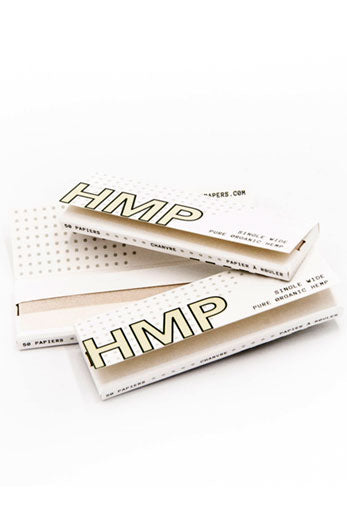 HMP Organic Hemp rolling paper-Single Wide - One Wholesale