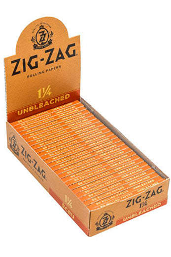 Zig Zag Unbleached 1 1/4 Papers- - One Wholesale