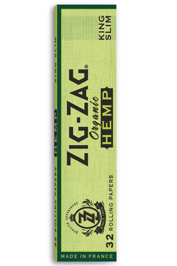 Zig Zag Hemp King Slim Papers- - One Wholesale