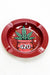 Smoke Arsenal round metal ashtray-420 Power - One Wholesale
