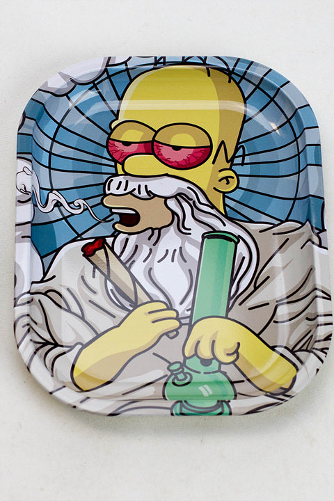 Smoke Arsenal Mini Rolling Tray-Dank God - One Wholesale