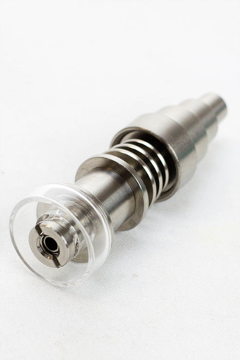 Titanium Domeless Nail with quartz dish- - One Wholesale