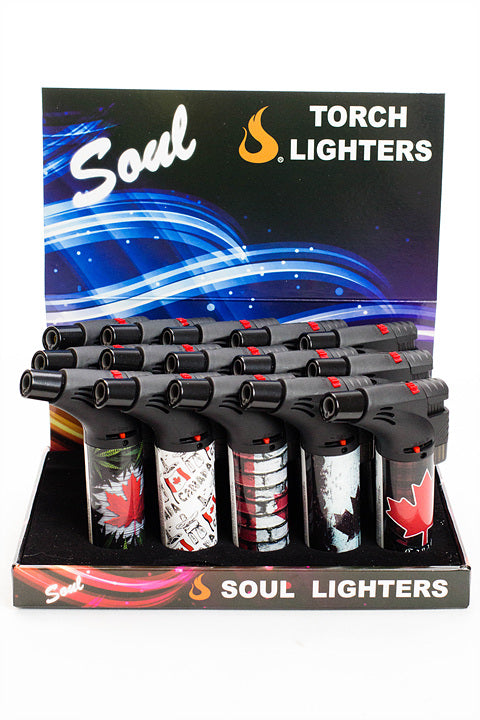 Soul Torch lighter display 15- - One Wholesale