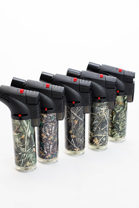 Soul Torch lighter display 15 Lighters ONE Camouflage