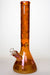 16" Metallic 7 mm sandblasted glass beaker bong-Rose Gold - One Wholesale