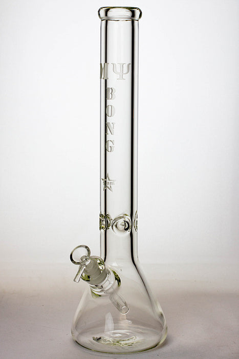 18" My Bong 9 mm beaker glass water bong Glass Bong ONE