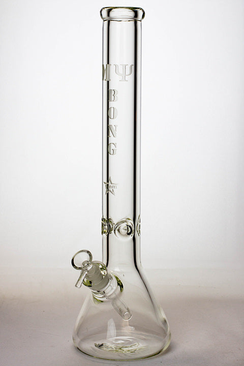 18" My Bong 9 mm beaker glass water bong Glass Bong ONE