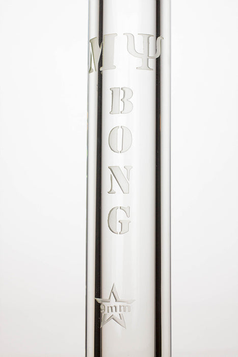 18" My Bong 9 mm beaker glass water bong Glass Bong ONE