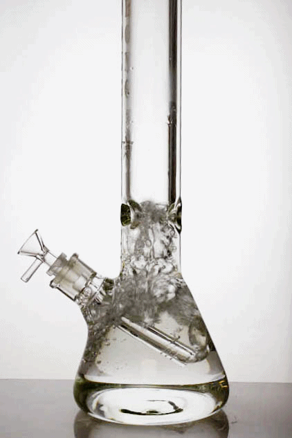 18" My Bong 9 mm beaker glass water bong- - One Wholesale