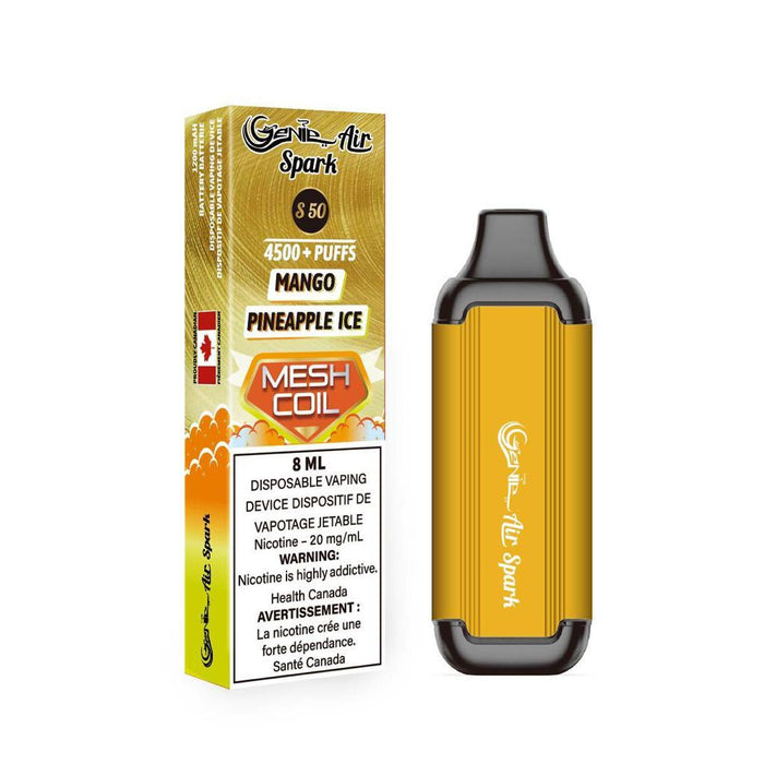 Genie Air | Spark Mesh Coil 4500+ Puffs disposable - S50