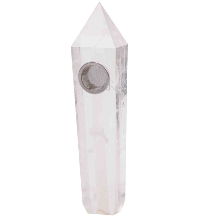 QUARTZ PIPE | CLEAR- - One Wholesale