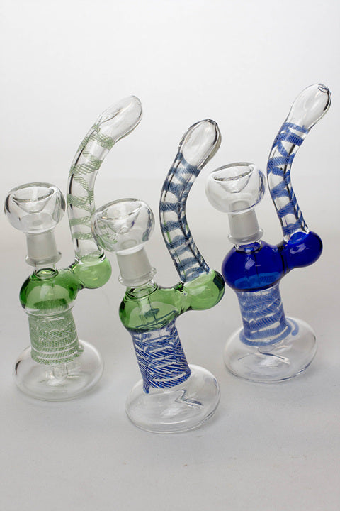 6.5 " 2-in-1 glass water bubbler Glass Rig ONE
