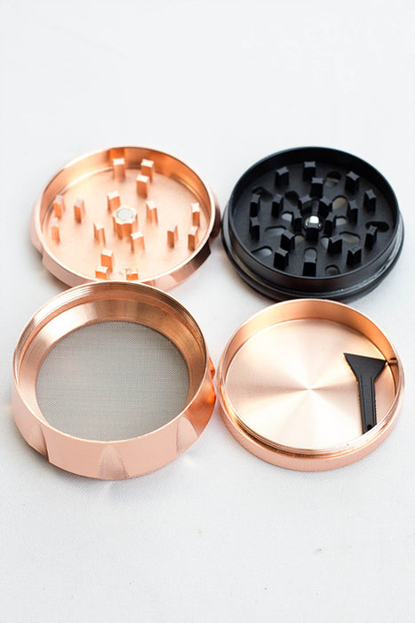 Spark 4 parts color herb grinder- - One Wholesale