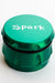 Spark 4 parts color herb grinder-Green - One Wholesale