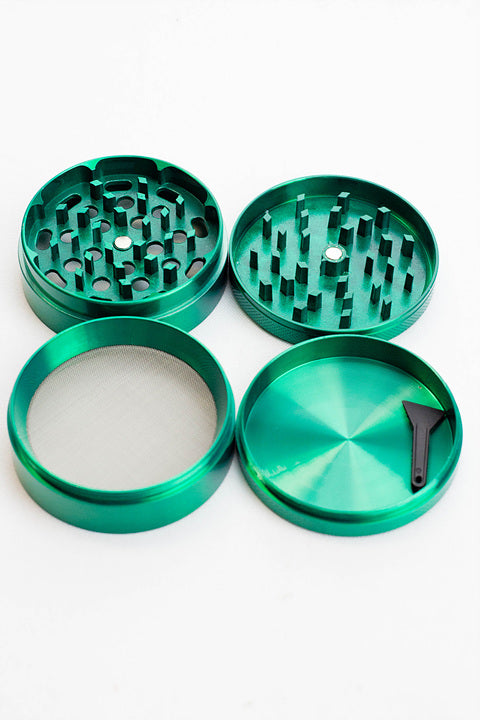 4 parts embossed Amsterdam Bulldog grinder Regular Grinder ONE