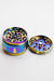 Spark 4 parts rainbow herb grinder- - One Wholesale