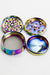 Spark 4 parts rainbow herb grinder- - One Wholesale