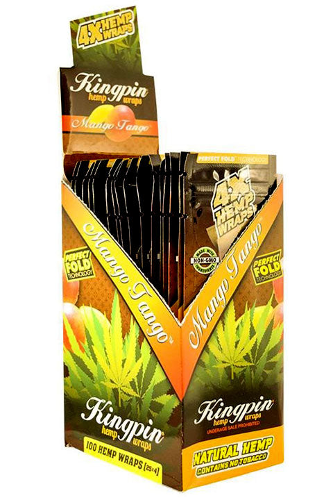 Kingpin Hemp Wraps-Mango Tango - One Wholesale