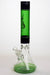 15.5" Genie two tone 9 mm glass beaker water bong-Green - One Wholesale