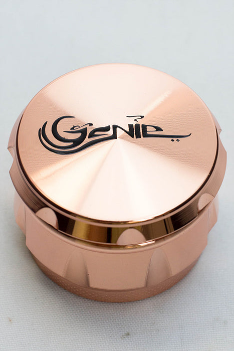 Genie 4 parts rose gold metal grinder- - One Wholesale