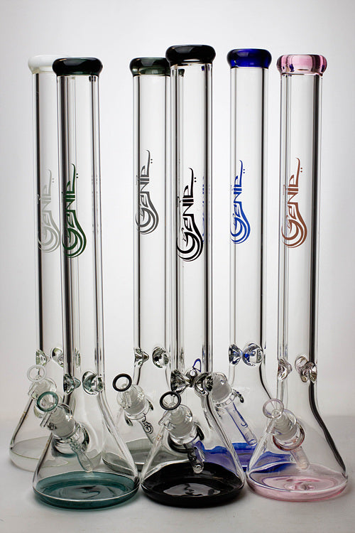 22" Genie 9 mm classic beaker bong- - One Wholesale