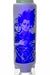 16" Two tone sandblasted graphic glass bong- - One Wholesale