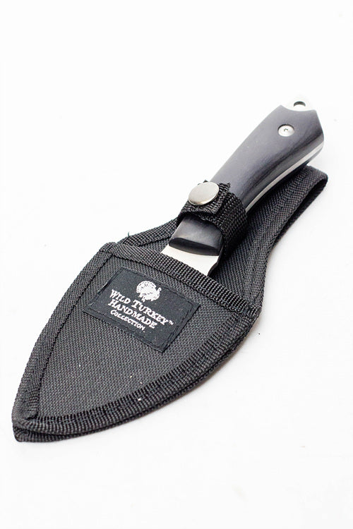 Wild Turkey Handmade Collection HK042BK Fixed Blade Knife ONE
