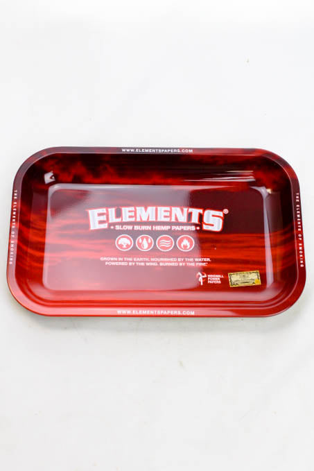 Elements Rolling Tray-Red Small - One Wholesale