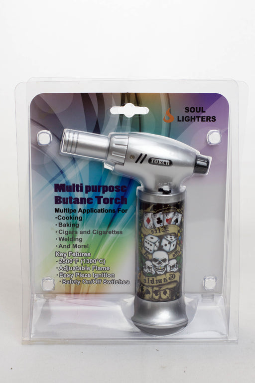 Soul Multi purpose Torch lighter 6 packs- - One Wholesale