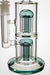 12" Infyniti dual tree-arm percolator glass bong- - One Wholesale