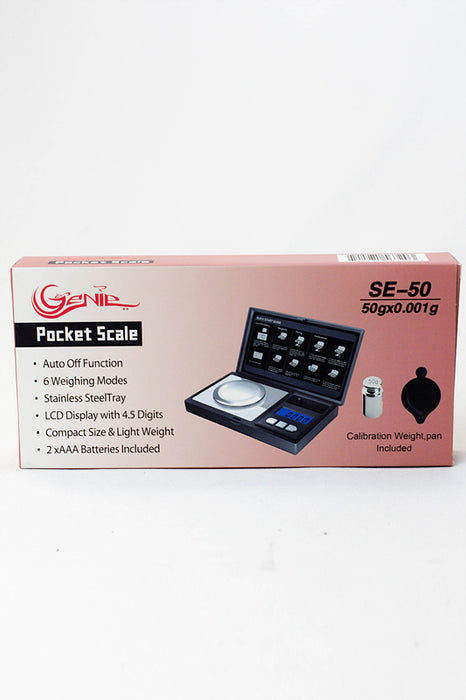 Genie SE-50 pocket scale- - One Wholesale