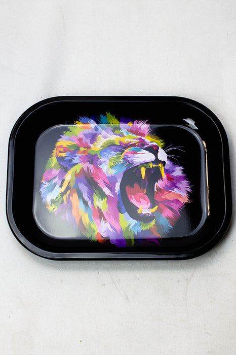FAMOUS DESIGN Small Rolling tray-LION - One Wholesale