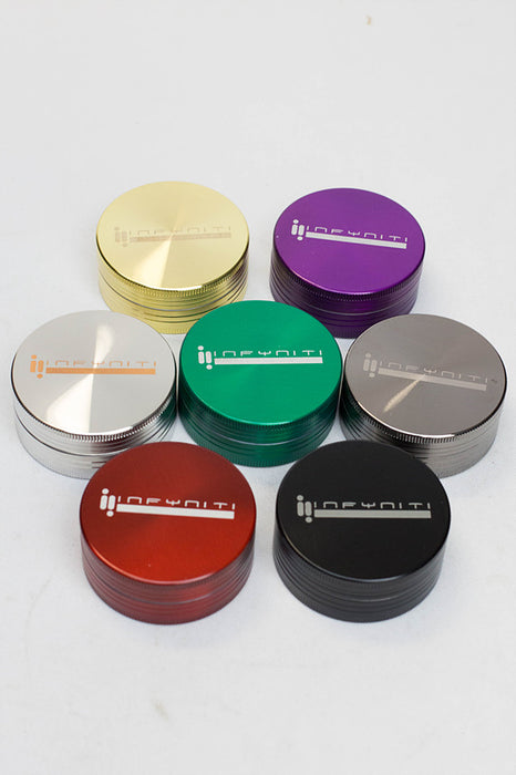 2 parts infyniti metal herb grinder- - One Wholesale