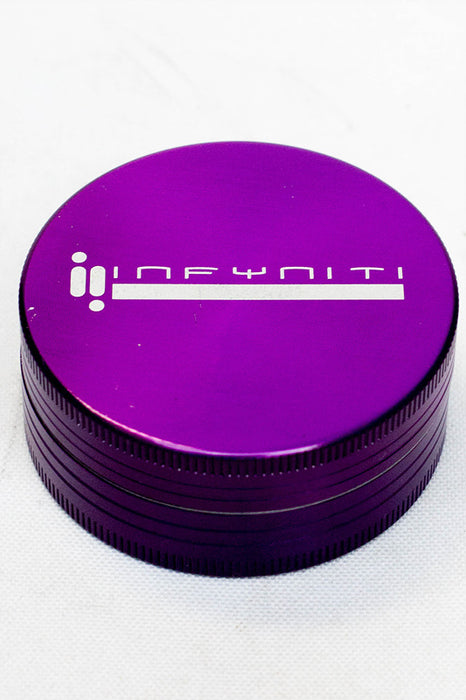 Infyniti 2 parts metal herb grinder ( GR5623 ) Herb Grinder ONE Purple