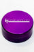 2 parts infyniti metal herb grinder-Purple - One Wholesale