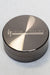 Infyniti 2 parts metal herb grinder ( GR5623 ) Herb Grinder ONE Gun Metal