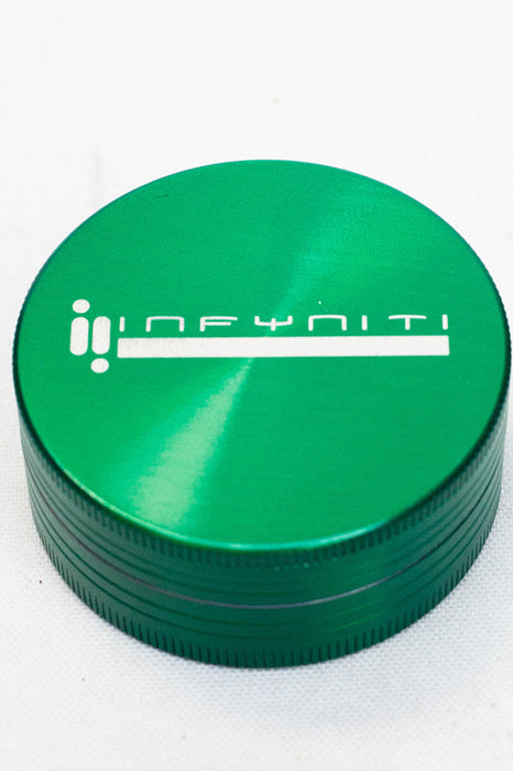 2 parts infyniti metal herb grinder-Green - One Wholesale