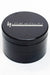 Infyniti 4 parts metal herb grinder-Black - One Wholesale