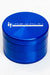 Infyniti 4 parts metal herb grinder-Blue - One Wholesale
