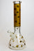 14" diamond 9 mm glass water bong-Gold D - One Wholesale