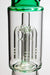 14" infyniti 8-arm percolator color tube/bottom beaker Bong- - One Wholesale