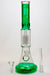 14" infyniti 8-arm percolator color tube/bottom beaker Bong- - One Wholesale