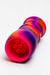 13" Detachable silicone straight Pink tube water bong Resin · Silicone · Plastic Bong ONE