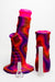13" Detachable silicone straight Pink tube water bong Resin · Silicone · Plastic Bong ONE